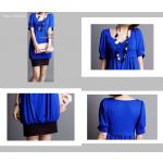 NEW ARRIVALS!--Babydoll dress (blue) imags