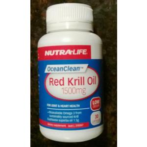 Nutralife Red Krill Oi  60 1500mg imags