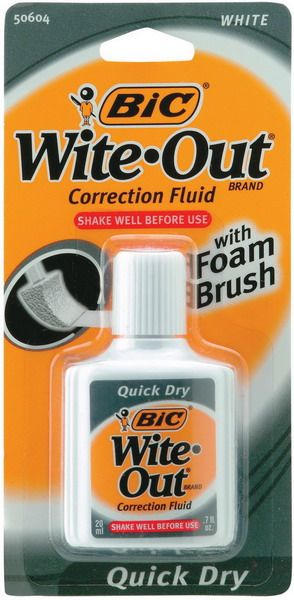 bic wite-out plus correction fluid 20 ml imags