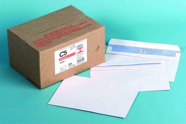 candida envelopes c5(e23e) white window boxed 250pcs imags