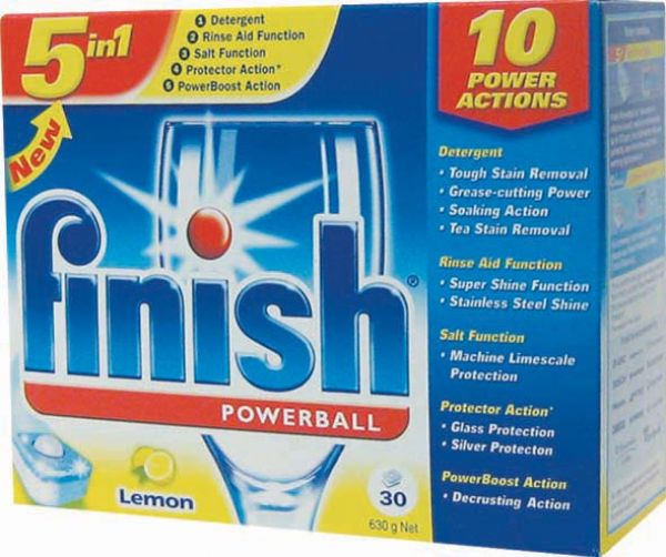 dishwashing tablets lemon  32pcs imags