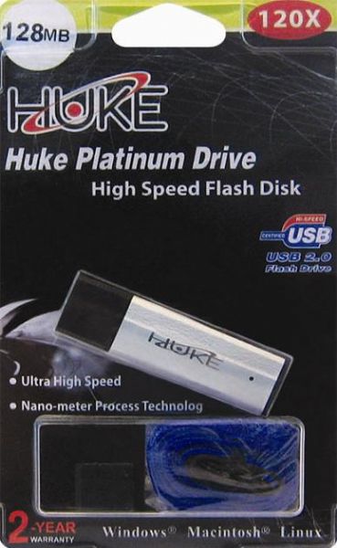 huke usb 2.0 swivel flash drive 128mb imags