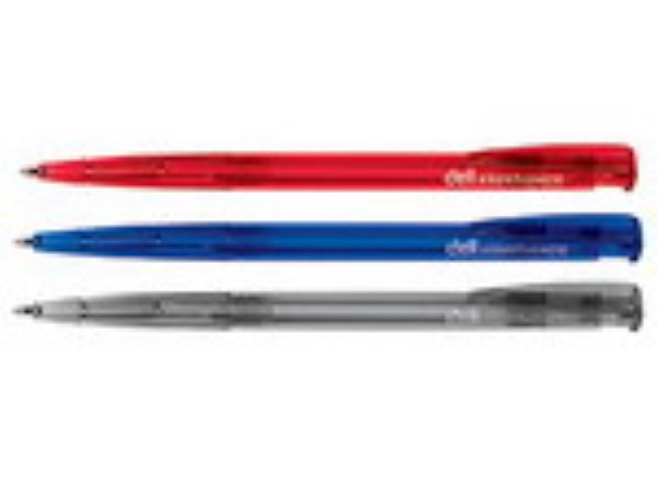 ballpoint pen with clip 0.7mm red imags