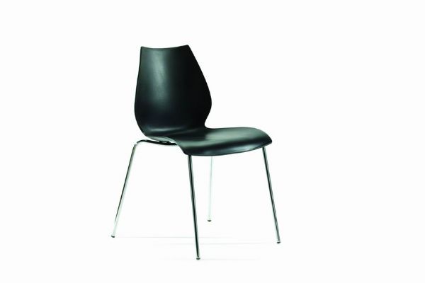 cantabria chair - chrome/black imags