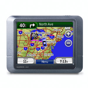 garmin nuvi 255 3.5 portable gps navigator w/nz map imags
