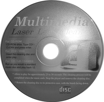 lens cleaner for cd-rom/dvd/music cd drives imags