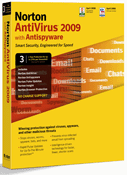 norton antivirus 2009 ap cd 3 user retail imags