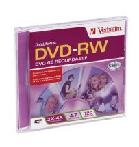 verbatim dvd-rw single jewel case 4.7gb 4x imags