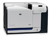 hp color laserjet cp3525n printer imags