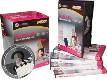 laser dvd-r 8x 4.7g 10pack azo dye movie sytle in dvd case imags