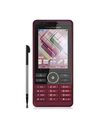 sony ericsson g900 dark red imags