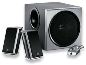 logitech z-2300 speaker system with remot imags