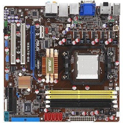 asus m3a78-em am2+/am2 amd 780g hdmi micro atx amd motherboard imags