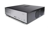 antec nsk2480 solution series microatx desktop case - black with silver bezel ea 380w psu imags