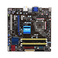 asus p5q-vm intel g45 chipset lga775 atx 1600fsb ich10 imags