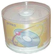 princo 2x - 56x 80min 700mb 50 pack cdr-80 white ink printable s imags