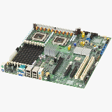 intel chipset 5000x lga771 max-32gb 45nm ddr2 pcie16 4-port sas gbe2 imags