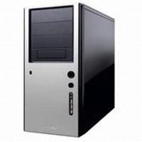 antec solo atx minitower black/silver no psu imags