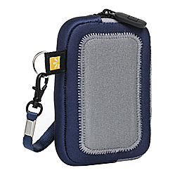 case logic compact sport  pockets  small camera case unz-2 blue imags