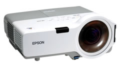 epson emp-400w wxga short throw projector imags
