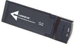 linksys dual band wireless-n express card imags