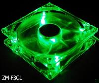 zalman  sleeve bearing 120x120x25mm   green led case fan imags