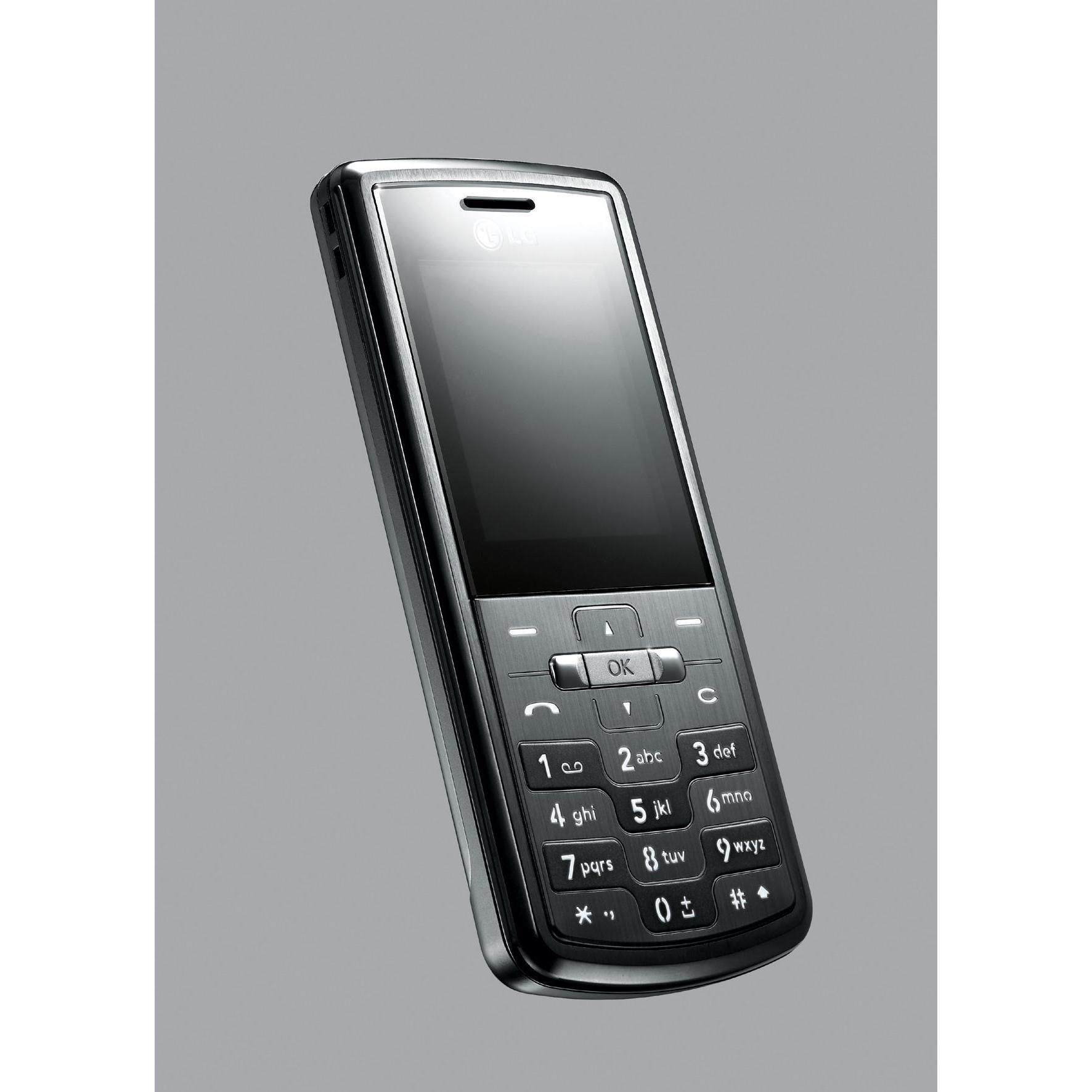 LG KE-770 Titanium Black Mobile Phone imags