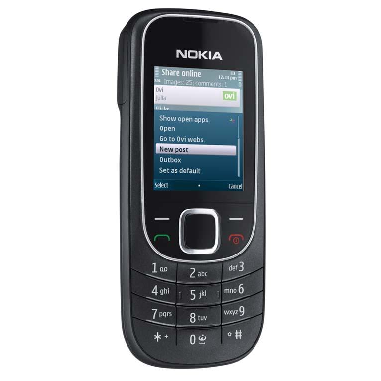Nokia 2330 Black Mobile Phone imags