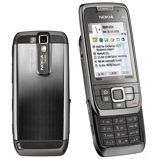 Nokia E66 Grey steel Mobile Phone imags