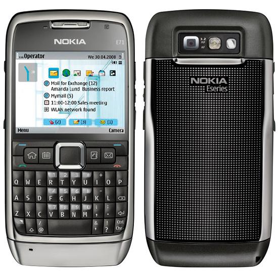 Nokia E71 Steel Grey Mobile Phone imags