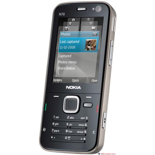 Nokia N78 Brown Mobile phone imags