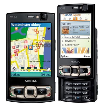 Nokia N95 8GB W Black Mobile Phone imags