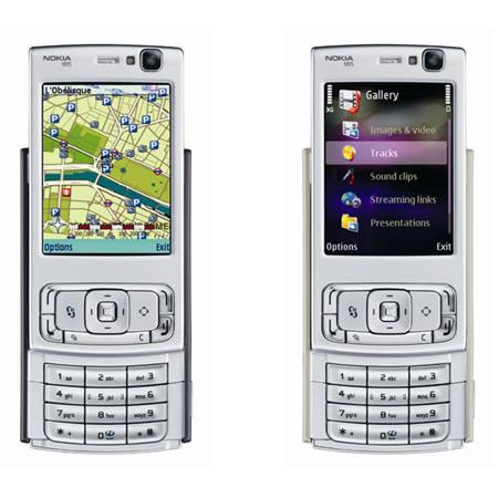 Nokia N95 Deep Plum 1Gb Mobile phone imags