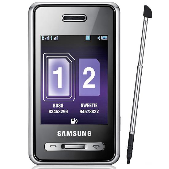 Samsung D980 Mobile Phone  imags