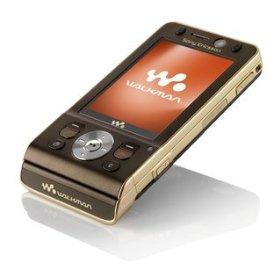 Sony Ericsson W910i Havana Bronze Mobile Phone imags