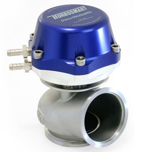PRO GATE 50MM WASTEGATE WITH 7PSI SPRING BLUE imags