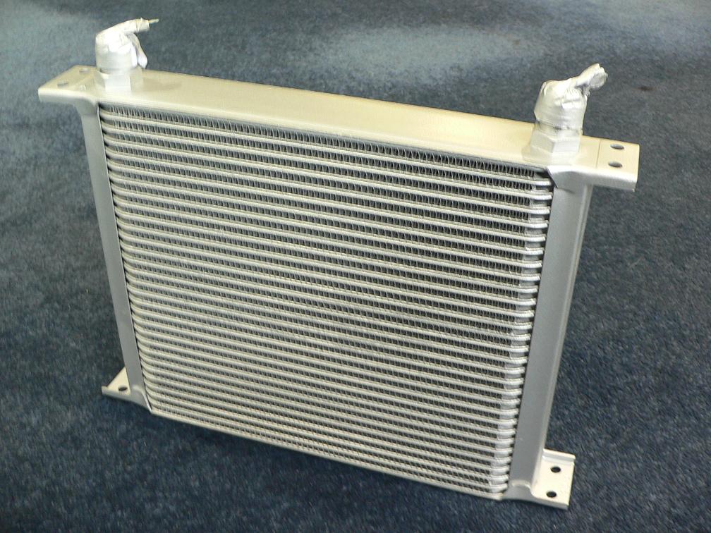 OIL COOLER DASH 10 30 ROW 230MM X 280MM X 50MM SILVER imags